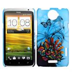 HTC ONE X Bl� Motiv Cover